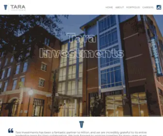 Tarainvestments.com(Tara Investments) Screenshot
