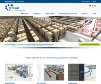 Tarakos.de(Software für die 3D Visualisierung & Simulation) Screenshot