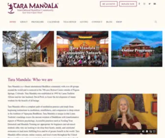 Taramandala.org(Tara Mandala) Screenshot