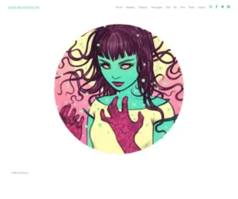 TaramcPherson.com(Tara McPherson) Screenshot