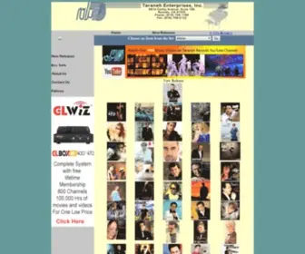 Taranehrecords.com(Music and Video Music) Screenshot