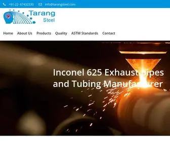 Tarangsteel.com(Tarang Steel) Screenshot