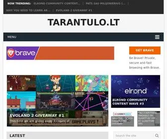 Tarantulo.lt(Blog) Screenshot
