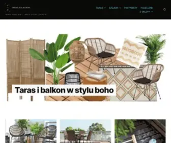 Taras-Balkon.pl(Taras Balkon) Screenshot