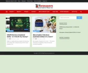 Tarasayers.com(Health) Screenshot