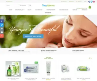 Tarasc.com(Tara Skin care Online Skin Care Store) Screenshot