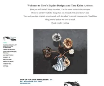 Tarasequinedesigns.com(Tara's Equine Designs) Screenshot