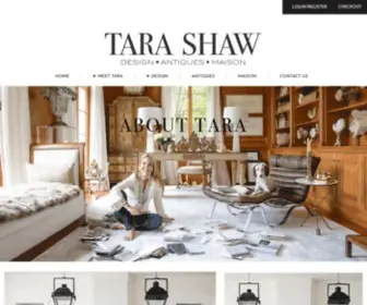 Tarashaw.com(Official Tara Shaw) Screenshot