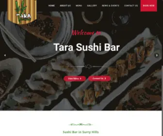 Tarasushibar.com.au(TARA SUSHI BAR) Screenshot