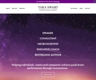 Taraswart.com(TARA SWART) Screenshot