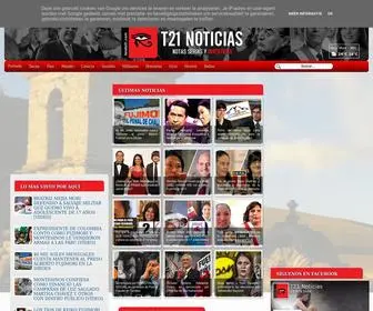 Tarata21.com(T21 Noticias) Screenshot