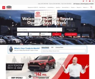 Tarbox-Toyota.com(Tarbox Toyota) Screenshot