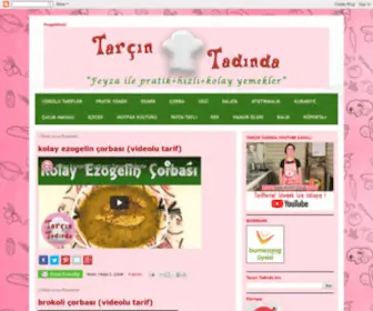 Tarcintadi.com(Tarçın Tadında) Screenshot