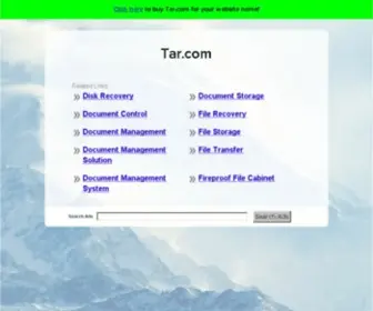 Tar.com(The Leading Tar Site on the Net) Screenshot