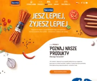 Tarczynski.pl(Producent przekąsek mięsnych najwyższej jakości) Screenshot