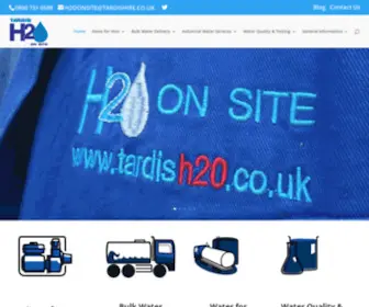 Tardish2O.co.uk(TardisH2O) Screenshot