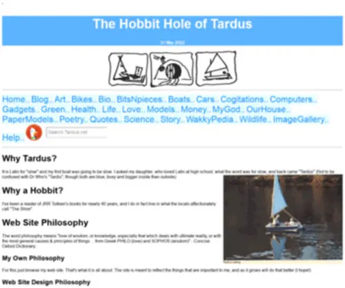 Tardus.net(The Hobbit Hole of Tardus) Screenshot