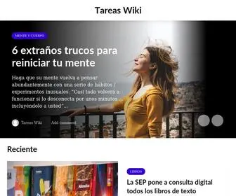 Tareaswiki.com(Tareas Wiki) Screenshot