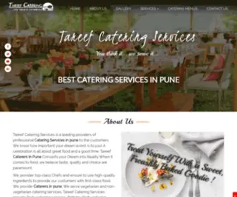 Tareefcatering.com(Catering Services In Pune) Screenshot