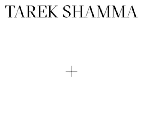 Tarekshamma.com(Tarek Shamma) Screenshot