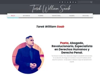 Tarekwilliamsaab.com(Tarek William Saab) Screenshot