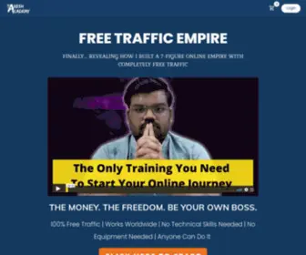 Tareshacademy.com(Free Traffic Empire) Screenshot