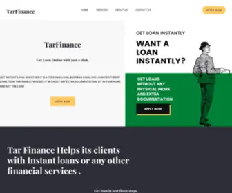 Tarfinance.com(Get personal loan) Screenshot