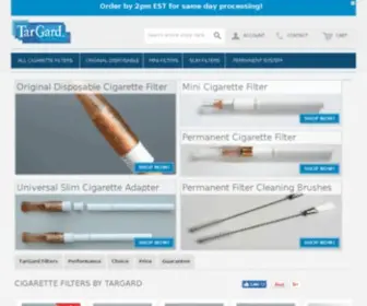 Targard.com(TarGard Cigarette Filters) Screenshot