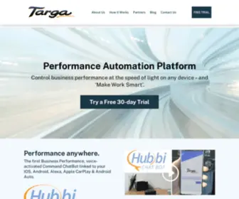 Targatek.com(Performance anywhere) Screenshot