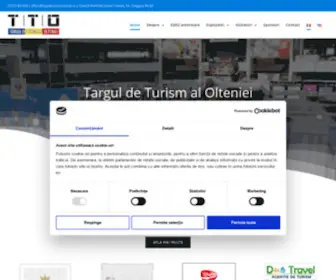 Targdeturismoltenia.ro(Targul de Turism al Olteniei) Screenshot