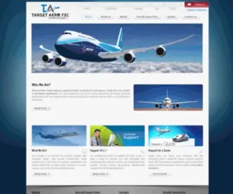 Targetaero.com(Target Aero) Screenshot