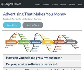Targetchoice.com(Advertising That Makes You Money) Screenshot