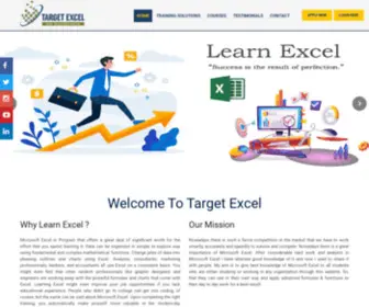 Targetexcel.in(Target Excel) Screenshot