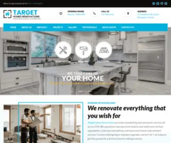 Targethomerenovations.com(Professional Home Renovation & Refinishing Services in Brampton) Screenshot