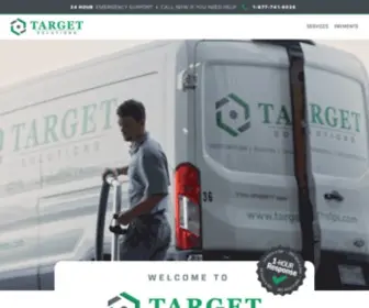 Targetllc.com(Target Solutions) Screenshot