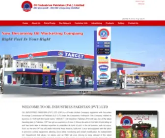 Targetlubricants.com(ISO 9001) Screenshot