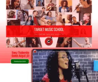 Targetmusicschool.com.br(TARGET MUSIC SCHOOL Site em manutenção) Screenshot