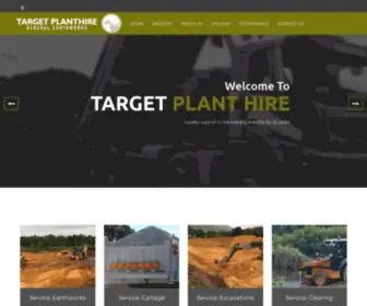 Targetplanthire.com(TARGET PLANT HIRE) Screenshot