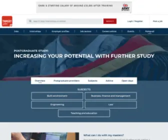 Targetpostgrad.com(University Postgraduate Courses & Funding Information) Screenshot