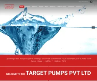 Targetpumps.com(TARGET PUMPS) Screenshot