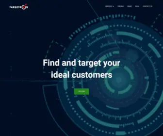 Targetron.com(Find and target your ideal customers) Screenshot