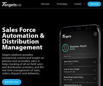 Targetslive.com(Targets) Screenshot