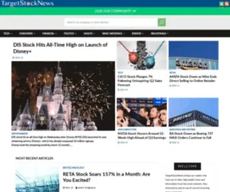 Targetstocknews.com(Target Stock News) Screenshot