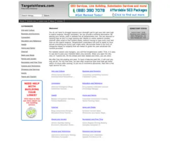 Targetsviews.com(Targets Views Free Link Directory) Screenshot