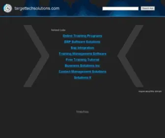 Targettechsolutions.com(SAP Online Training) Screenshot