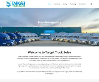 Targettrucksales.ca(Target Truck Sales) Screenshot