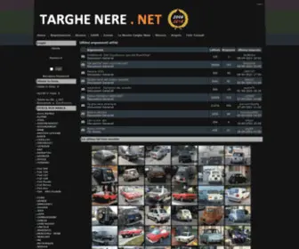 Targhenere.net(Targhe Nere) Screenshot