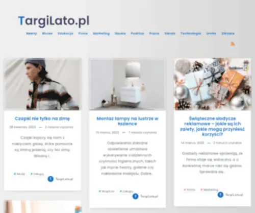 Targilato.pl(Targi Turystyki i Wypoczynku Lato) Screenshot