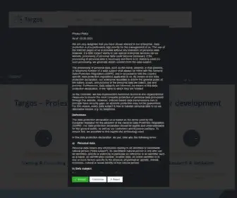 Targos-GMBH.de(Targos) Screenshot