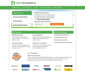 Tarif-Testsieger.de(Tarif Testsieger) Screenshot